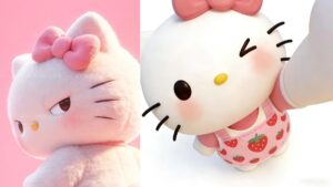 Hình nền điện thoại Hello Kitty
