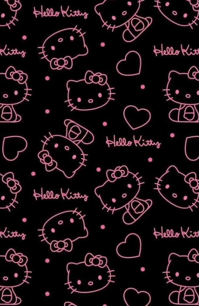150+ Hình Nền Hello Kitty Màu Đen Ngầu, Cute Đẹp Nhất 10 Hình nền Hello Kitty màu hồng đen dễ thương, cute