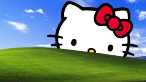 Hình nền máy tính Hello Kiity
