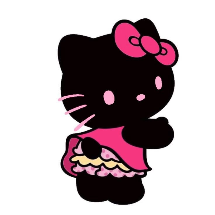 150+ Hình Nền Hello Kitty Màu Đen Ngầu, Cute Đẹp Nhất 23 Meme hình nền Hello Kitty màu đen