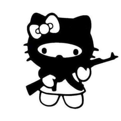 150+ Hình Nền Hello Kitty Màu Đen Ngầu, Cute Đẹp Nhất 25 Meme hình ảnh Hello Kitty màu đen ngộ nghĩnh