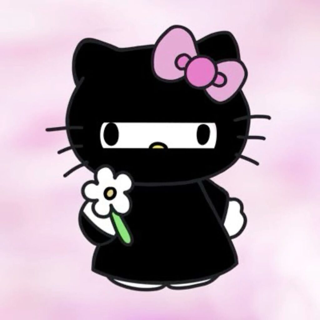 150+ Hình Nền Hello Kitty Màu Đen Ngầu, Cute Đẹp Nhất 26 Meme hình Hello Kitty hài hước, dễ thương