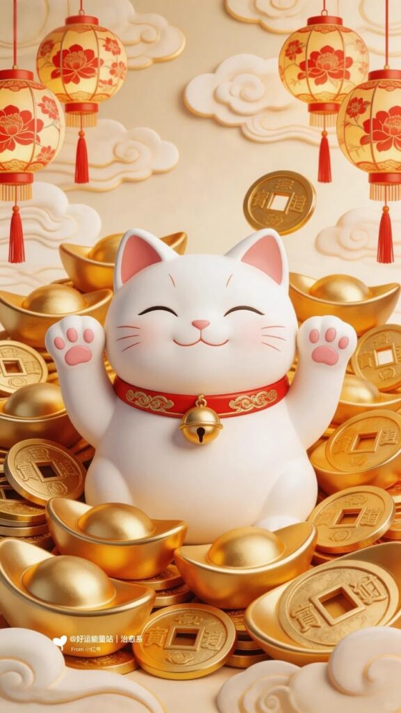 100+ Ảnh Mèo Thần Tài May Mắn, Cực Nét 4K Cho Điện Thoại, PC 2 Ý nghĩa phong thủy của hình ảnh mèo thần tài