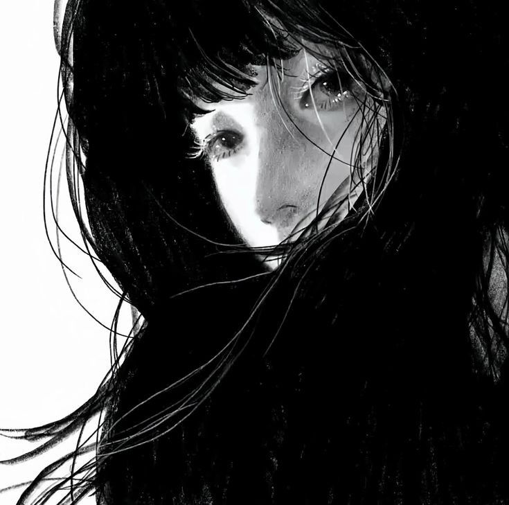 199+ Avatar Đen Trắng Buồn, Cô Đơn & Tâm Trạng Đẹp Nhất 6 Avatar anime trắng đen buồn phong cách cổ điển