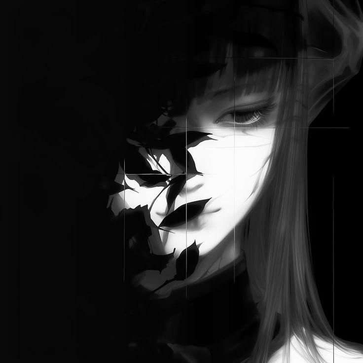 199+ Avatar Đen Trắng Buồn, Cô Đơn & Tâm Trạng Đẹp Nhất 9 Ảnh anime buồn avatar đen trắng cá tính