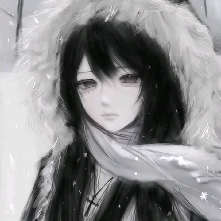150+ Avatar Đen Trắng Anime Nữ Buồn, Đẹp Tê Tái 5 Trắng đen avatar anime nữ buồn ngầu, cá tính